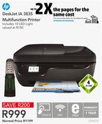 HP Deskjet IA 3835 Multifunction Printer