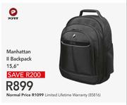 Port Manhattan II Backpack 15.6"