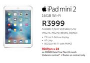 Apple iPad Mini 2 16GB Wi-Fi-On 500MB Data Price Plan