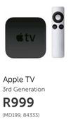 Apple TV 3rd Generation MD199