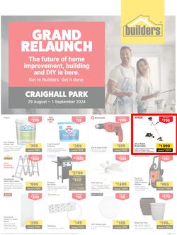 Builders : Grand Relaunch Craighall Park (29 August - 01 September 2024), page 1