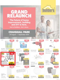 Builders : Grand Relaunch Craighall Park (29 August - 01 September 2024), page 1
