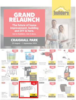 Builders : Grand Relaunch Craighall Park (29 August - 01 September 2024), page 1