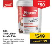 Plascon 20L True Colour Acrylic PVA