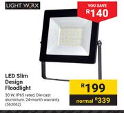 Light Worx LED Slim Design Floodlight