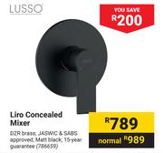 Lusso Liro Concealed Mixer 786659
