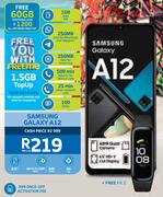 Samsung Galaxy A12-On Freeme 1.5GB Top Up 