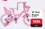 Barbie 16" Girl's Bicycle-Each