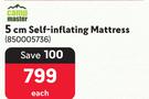 Camp Master 5cm Self Inflating Mattress-Each