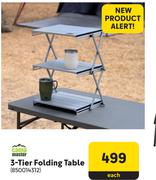 Camp Master 3 Tier Folding Table-Each