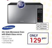 Samsung 32Ltr Microwave Oven With Black Glass Mirror ME0113M