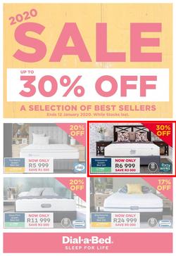 Dial-A-Bed : Sale! (30 Dec 2019 - While Stocks Last), page 1