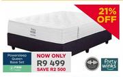 Forty Winks Powersleep Firm Queen Base Set
