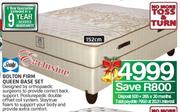 Sealy 152cm Bolton Firm Queen Base Set