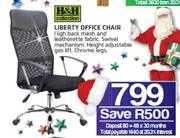 H&H Collection Liberty Office Chair