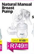 Avent Natural Manual Breast Pump-Each