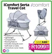 Icomfort serta travel cot hotsell