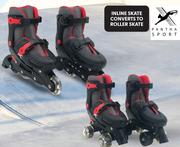 Pantha Sport UK 5.5-8 Sport Combo Roller Skate/Blade-Each