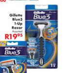 Gillette Blue3 1-Up Razor