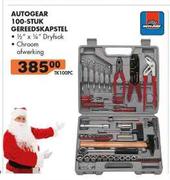 Autogear 100-Stuk Gereedskapstel TK100PC