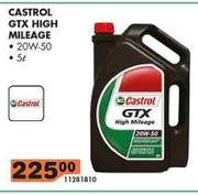 Castrol GTX High Mileage 5L 20W-50 11281810