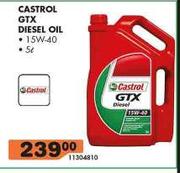 Castrol GTX Diesel Oil 5L 15W-40 11304810