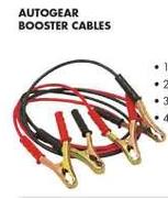 Autogear Booster Cables 120amp BBC120