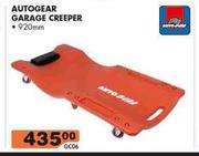 Autogear Garage Creeper 920mm GC06