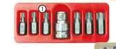 Auto Gear Sockets And Bit Sets 7 Piece Torx Bit Set SS07C-Per Set