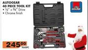 Auto Gear 40 Piece Tool Kit