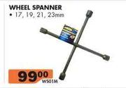 Wheel Spanner 17, 19, 21, 23mm WS01M