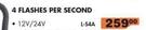 4 Flashes Per Second 12V/24V L-S4A