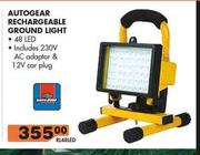 Autogear Rechargeable Groung Light RL48LED