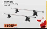 DAKRAK Stel Laai Kapasiteit 70kg Met Slot RR02M