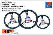 Autogear Leather Look Steering Wheel Covers SWC-L/LS/LL
