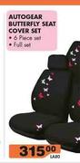 Autogear Butterfly Seat Cover Set LA80
