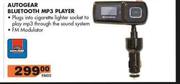 Autogear Bluetooth MP3 Player FM05