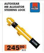 Autogear MR Alligator Steering Lock 5L12