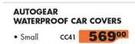 Autogear Waterproof Car Covers Small CC41