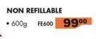 Fire Extinguishers Non Refillable 600g FE600