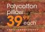 Polycotton Pillow-Each