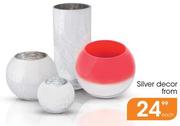Silver Decor-Each