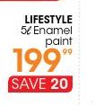 Lifestyle 5ltr Enamel Paint