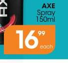 Axe Spray-150ml