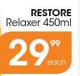 Restore Relaxer-450ml Each