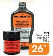 MPL Twin Pack Hair Food-185g