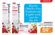 Johnson's Even Complexion Day Or Night Cream-Each