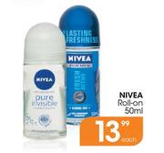 Nivea Roll-On-50ml Each