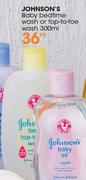Johnson's Baby Bedtime Wash Or Top-To-Toe Wash-300ml