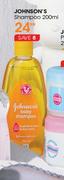 Johnson's Shampoo-200ml